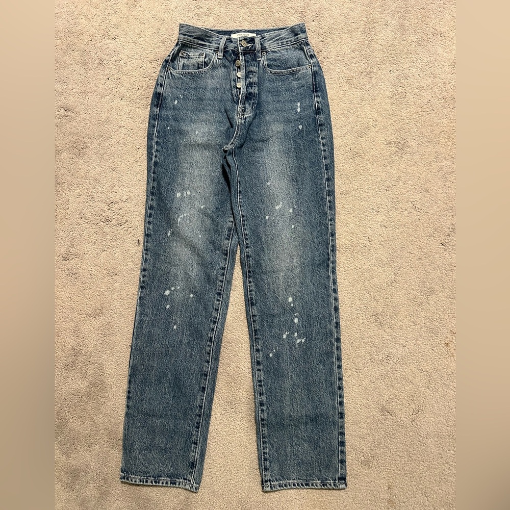 Pacsun women’s light wash dad jean